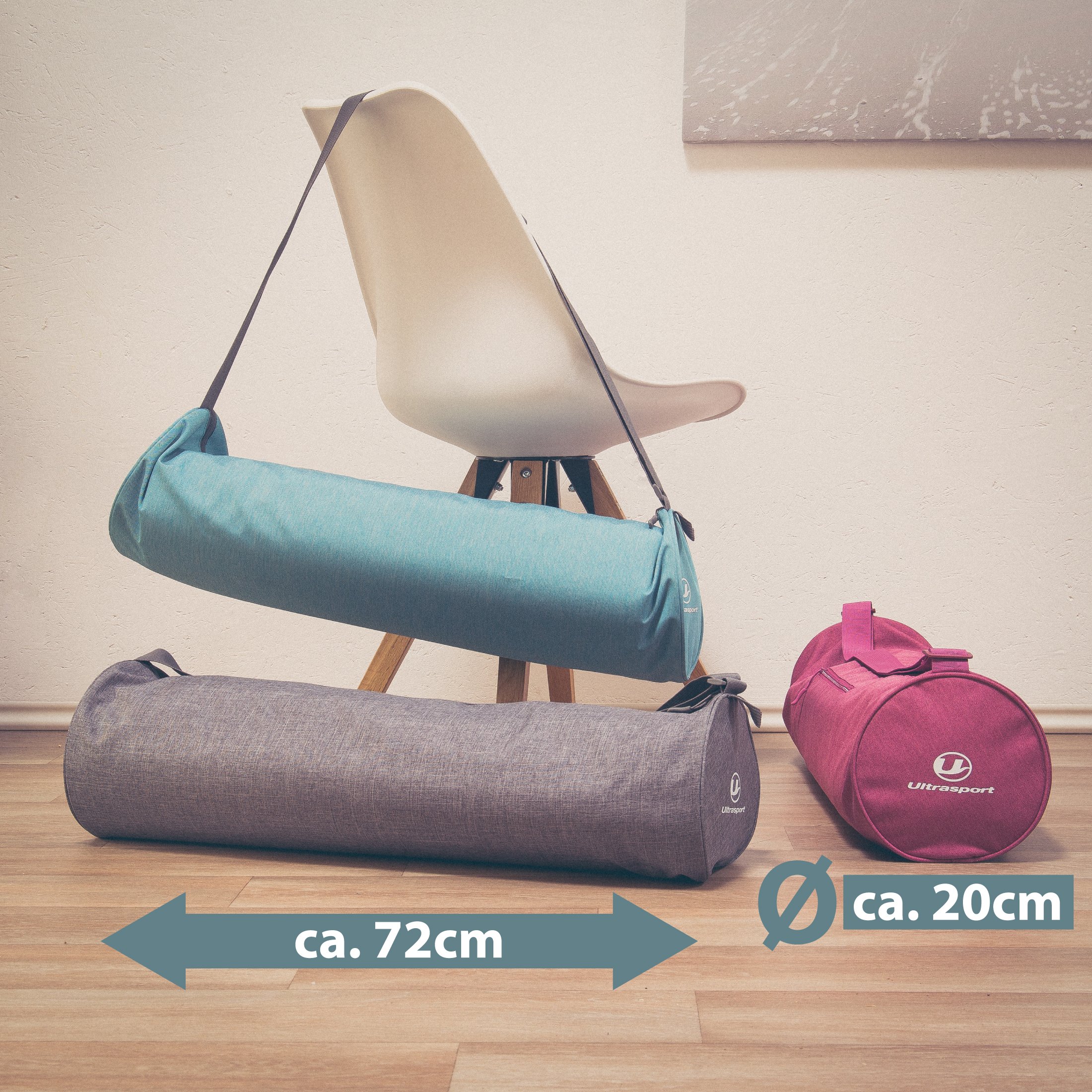 Amazon | ウルトラスポーツ ヨガマットバッグ ラージサイズ 小物用